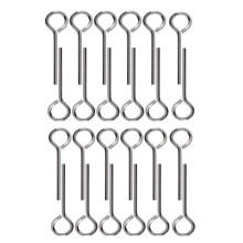 Cl    Allen standard ANTFEES 5/32 avec boucle compl   te pour porte anti-panique, barre de pouss   e, m   tal massif - 24 paquets
