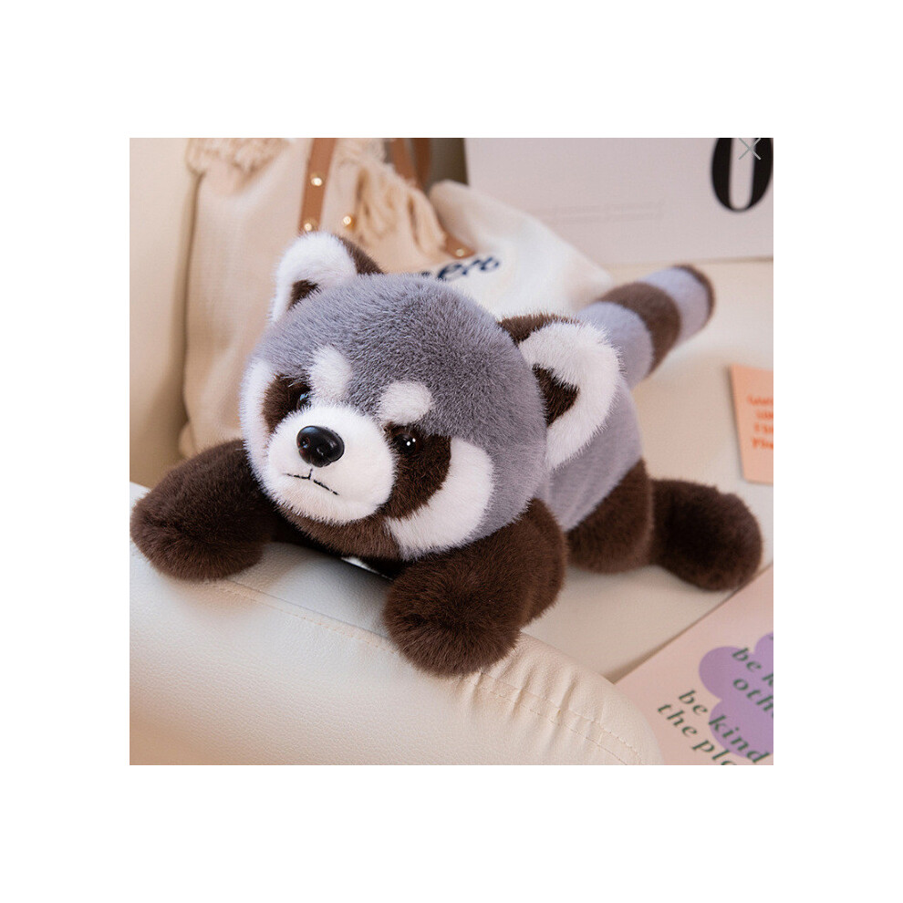 (Raccoon, 80cm) Sitting Gray Lying Raccoon Plush Toy Stuffed Animal Doll Kids Decoration Gift-image-OPC-PGTDMNG-NEW