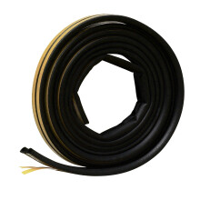 Frost King EPDM gumi ntapad idojrszr szalag D-szelvny 5/16"""" W 1/4"""" T 17 lb L fekete