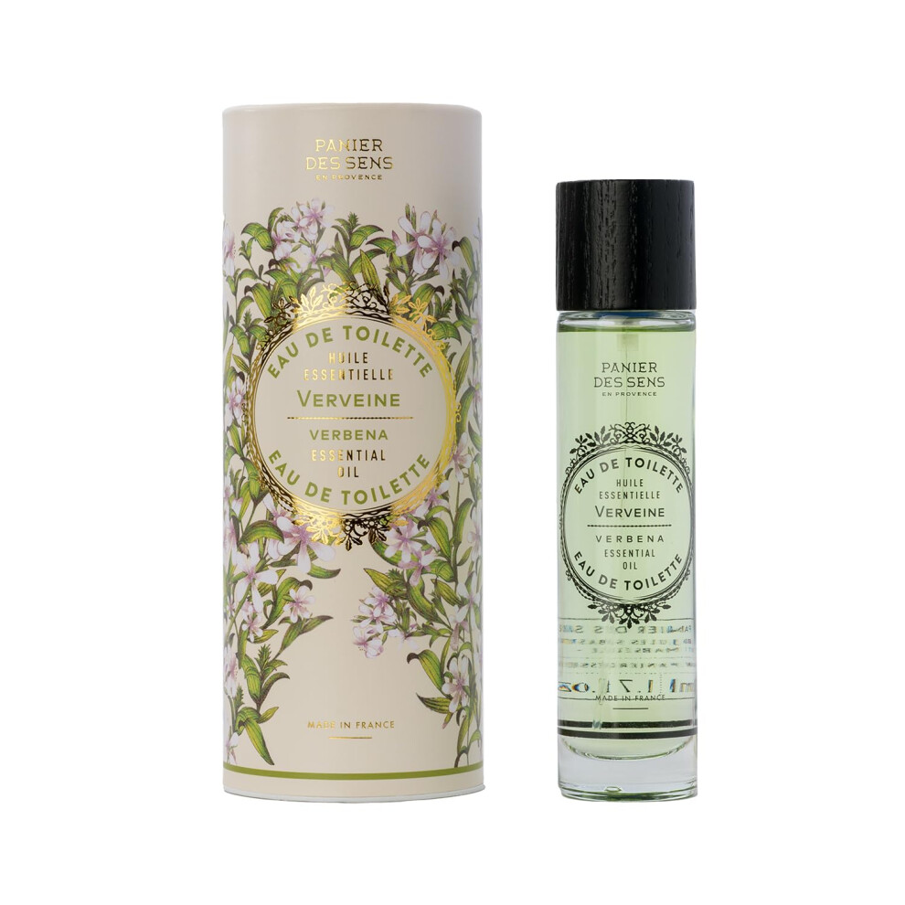 Panier Des Sens Light - Verbena Eau De Toilette - Perfume For Women - Natural, Fresh, Floral Fragrance - Hair & Body - Gift For Women Made In France
