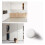 YENZEEN White Cabinet Knobs for Kitchen Farmhouse Drawers Cabinet Knobs Vintage Round Knobs for Dresser Drawers Pull Handle Knobs with Screws for Doo 3