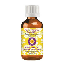 Deve Herbes Pure Tomato Seed Oil (Solanum lycopersicum) Cold Pressed 15ml (0.50 oz)