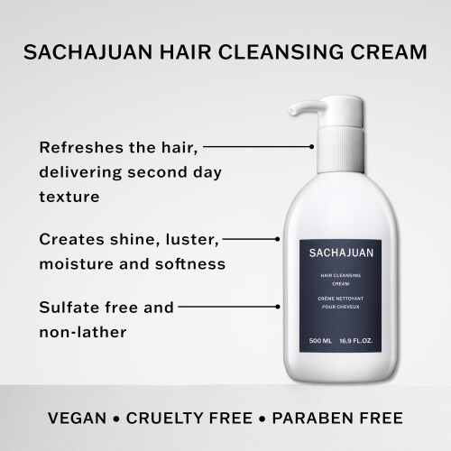 SACHAJUAN Κρέμα καθαρισμού μαλλιών SachaJuan 500 ml / 16.9 oz 1