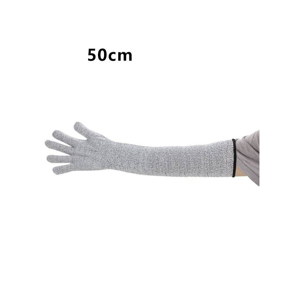 (50cm/19.69in) Gloves Long Gardening Scratch Proof Protect Hands Arms Cuts Protection Against