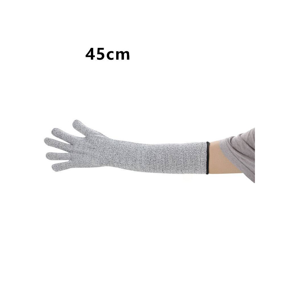 (45cm/17.72in) Gloves Long Gardening Scratch Proof Protect Hands Arms Cuts Protection Against