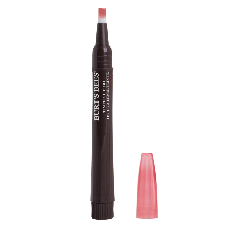 Burt's Bees 100 % Natural Moisturizing Tinted Lip Oil  Rustling Rose - 1 Pen