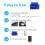 Panlong OBD2 Scanner Bluetooth OBDII Diagnostic Tool Car Code Reader Turn Off Check Engine Light Support Android Torque App 5