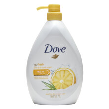 Dove Go Fresh Energize Body Wash  Grapefruit and Lemongrass Scent  33.8 Ounce (1 Liter) International Version