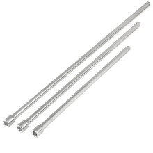 TOOLUXE 00216L 1/2"""" Drive Long Reach Extension Bar Set | 3 Piece | 18"""" 24"""" 30"""" | Super Extended | Cr-V Steel"""" clear