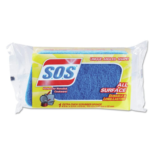 S.O.S 91017 All Surface Scrubber Sponge (12 kappaletta) 1