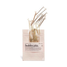 Kitsch Blonde Mini Bobby Pins - Pienet hiuspinnitytöt | Ihanteellinen ohuille hiuksille | Tyylikkäät hiusasusteet | Turvalliset hiuspinnityt paks