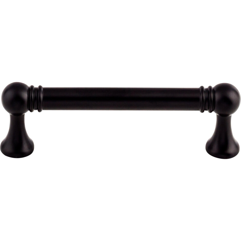 Photos - Other for Repair Top Knobs TK802BLK Serene Collection 3-3/4"""" Kara Pull Flat Black
