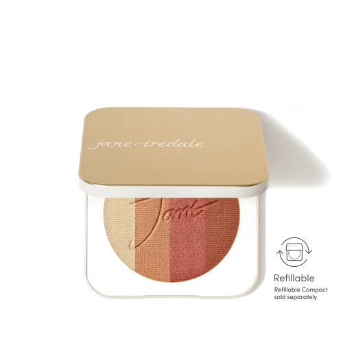 Jane Iredale Jane Iredale PureBronze Shimmer Bronzer Refill P bronzeador com cobertura edificvel Leve e respirvel Sem crueldade 4 tons misturveis 2
