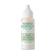 Mario Badescu Deep Blemish Solution Spotbehandeling voor het gezicht met krachtig zinkoxide Niacinamide en B-vitamines Serum voor nachtelijke behande