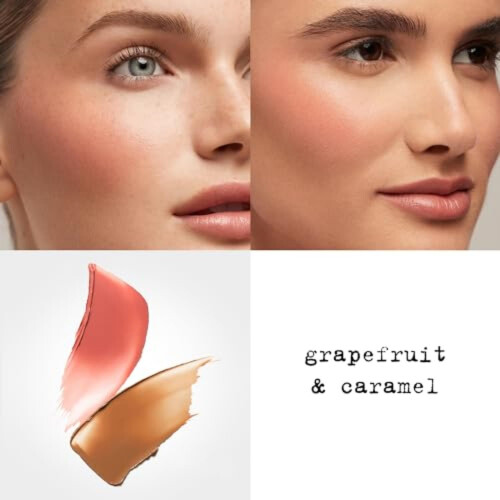 Stila pirost s bronz Hydro-Blur Cheek Duo grapefruit s karamell 2