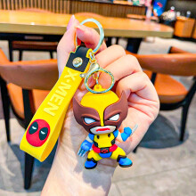 (Wolverine) Xmen Adorable Keychain Cartoon Wolverine Accessory For Car Keys And Bags