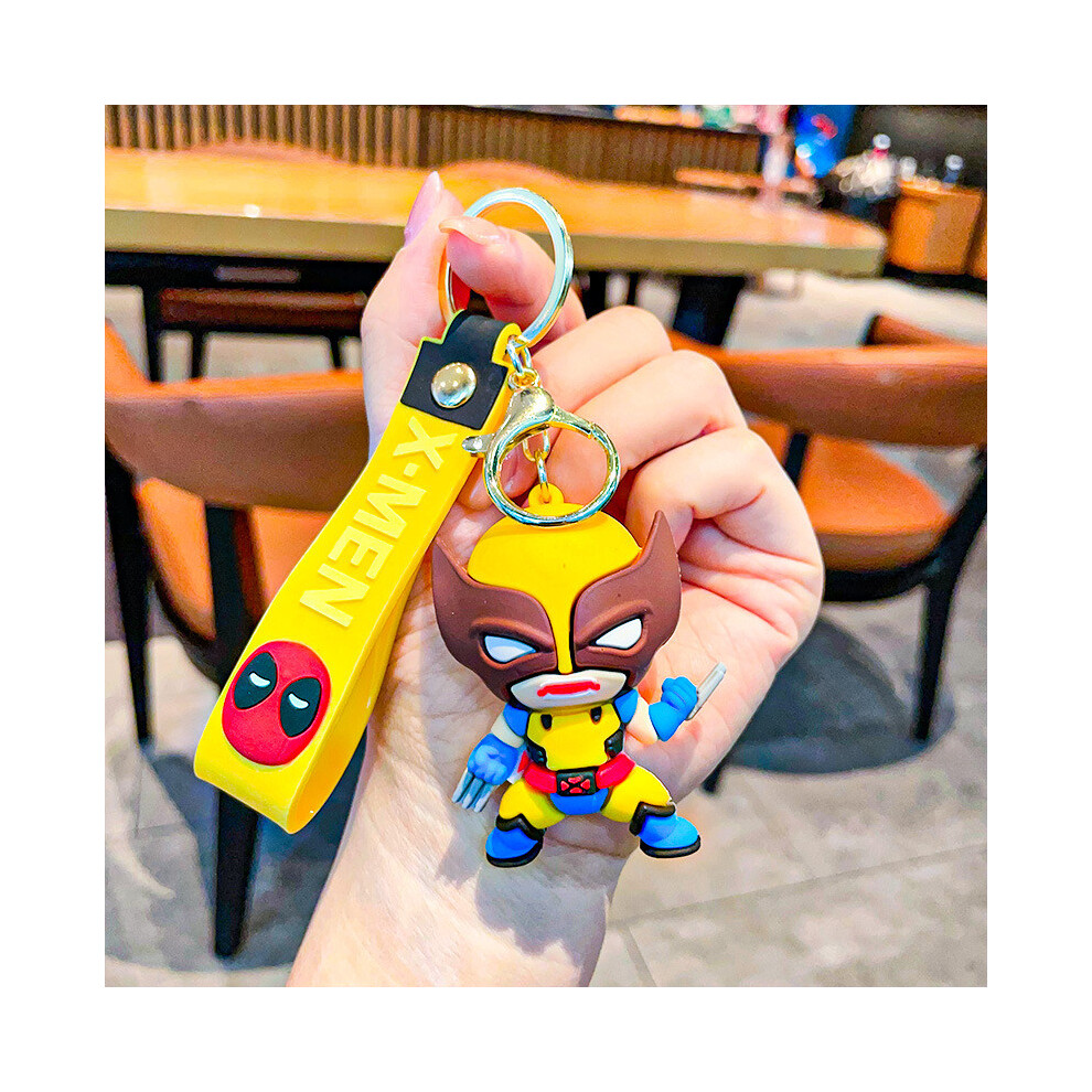 (Wolverine) Xmen Adorable Keychain Cartoon Wolverine Accessory For Car Keys And Bags Not,Specified