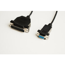 MicroConnect Serial Null Modem DB9 - DB25 Cable 3m