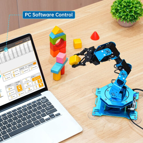 ARRM ROBOTIQUE POUR ARDUINO CODING PROGRAMMING 6DOF HiWonder-Xarm1s STEM Educational Build 1