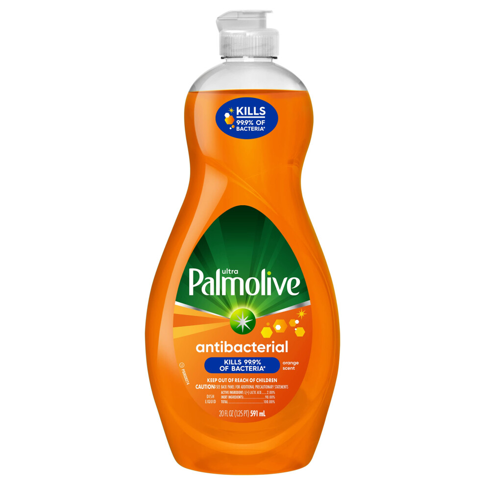 Palmolive Ultra Liquid Dish Soap  Antibacterial - 20 fluid ounce