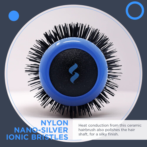 Spornette Prego 3 tommer keramisk t?nde rund b?rste 2