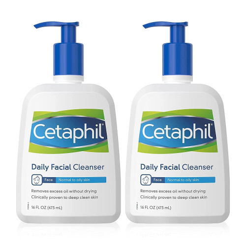 Cetaphil Αφρόλουτρο προσώπου από την Cetaphil, συσκευασία των 2 τεμαχίων, 16 ουγγιών
