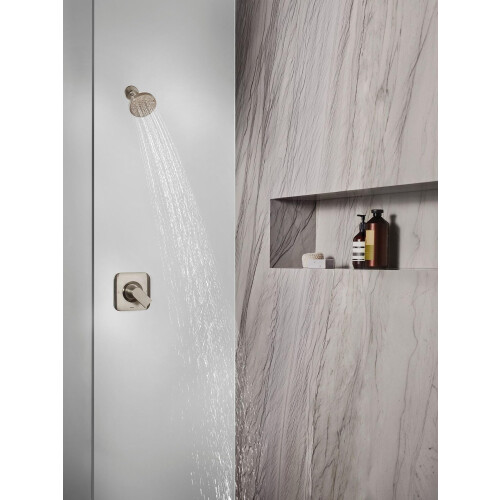 Moen Brushed Nickel Six-Function 4-1/2"""" Diameter Spray Head Eco-Performance Showerhead  6512EP15BN 2
