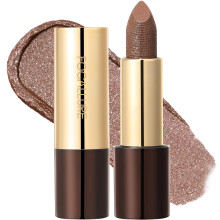 FOCALLURE Glisten Opal Shine Lipstick High Impact Lip Color Moisturizing Tinted Lip Balm Lightweight & Hydrating Formula for Lip Care COWGIRL
