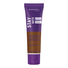 Rimmel London Stay Matte Liquid Mousse - 305 Buff - Foundation, Ελαφρύ, Έλεγχος Λάμψης, Χωρίς Λάδι, 1oz