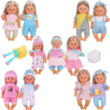 10 conjuntos para roupas de vestido de roupas de boneca de boneca de boneca de 10-11-12 polegadas vestidos de trajes vestido de boneca vestido de