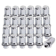 Zestaw 24 nakretek 12x1,5 mm 13/16 Hex 1,87 cala Fabryczne nakretki z koncwka OEM do Tacoma 4 Runner FJ Cruiser Matrix GX470/ GX460 SR5 Pre-Runner T