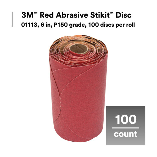 3M 3M Stikit Red Abrasive Slibing Disk 1