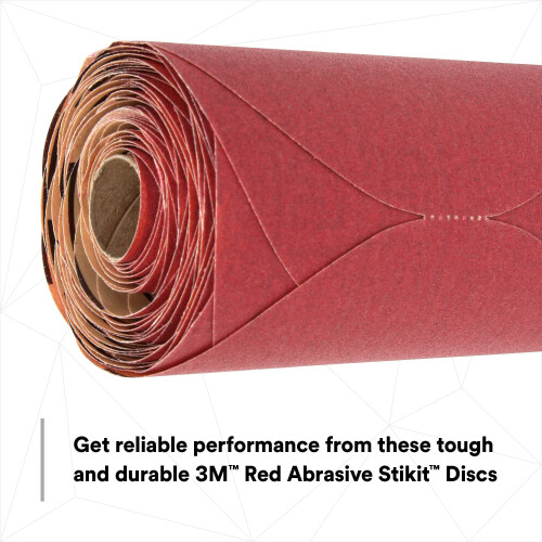 3M 3M Stikit Red Abrasive Slibing Disk 2