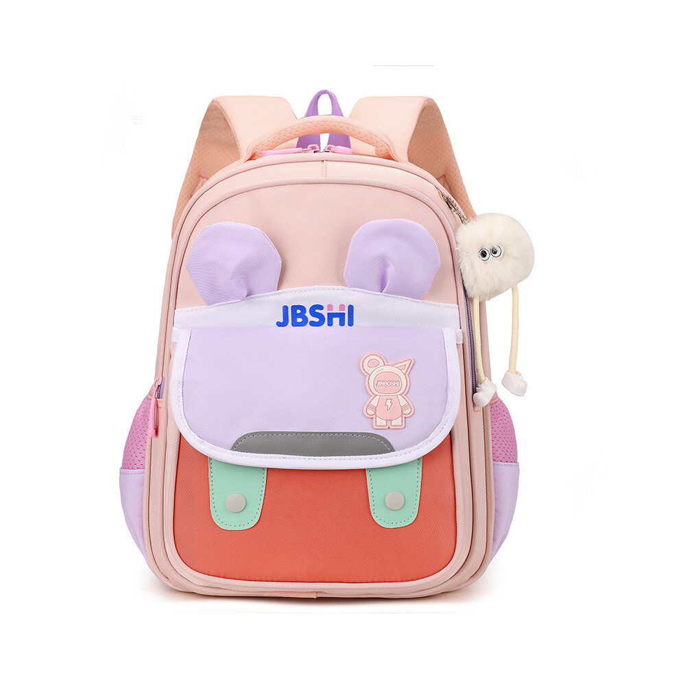 (Flesh Pink) Childrens School Delightful Backpack With Soft Polyester Lining Available Colors Various In-image-OPC-PGTF6JC-NEW