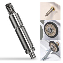 Hadwoer W10359270 Dryer Drum Shaft Replacement Left Side Roller Shaft Dryer Drum Support Roller Shaft Replaces AP6020387 W10359270 1878661 23948