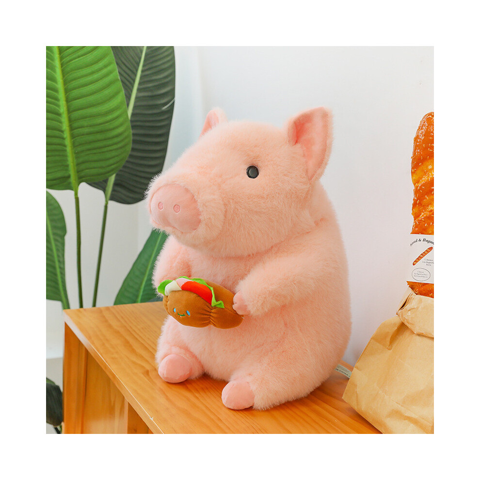 (60cm/23.62in) Pig Doodle Hamburger Doll Plush Toy Girl Child Sooth Cute Greedy Gifts Doll-image-OPC-PGTF8H7-NEW
