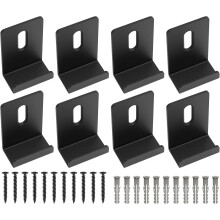 Metalen spiegelclips Breedkanaalspiegelhouderclips Zware spiegel voor frameloze spiegelclips Wandmontagehanger voor spiegeltegel Fotolijst Spiegeloph