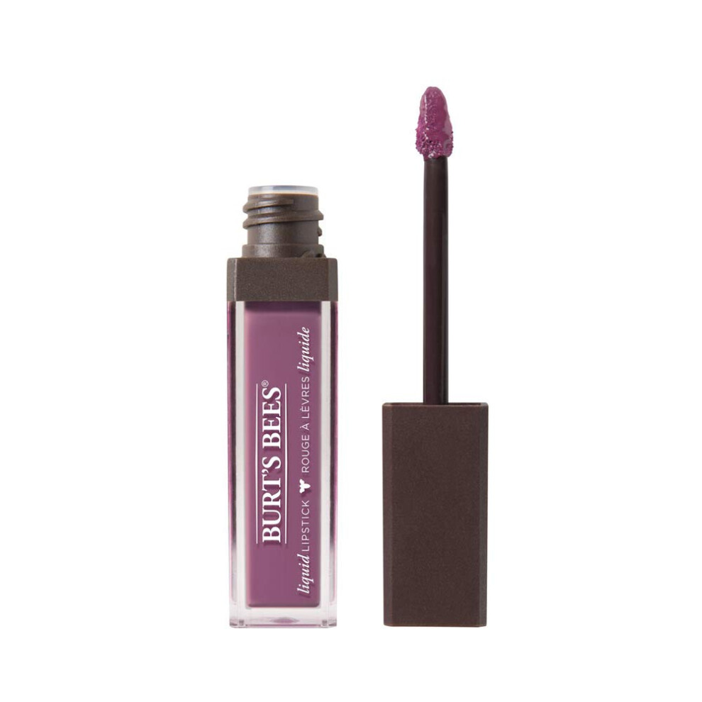 Burt's Bees 100% Natural Glossy Liquid Lipstick  Lavender Lake  1 Tube