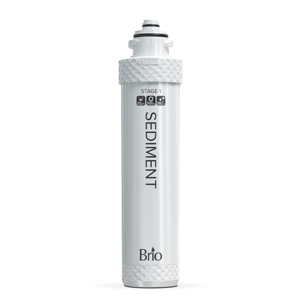 Brio Water Cooler Filter - Sediment - Compatible with Brio 300  400  500  600  700 Series - Easy Twist-On Replacement - 1 Count
