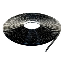 InstaTrim Peel and Stick Trim - Flexibele zelfklevende kittape voor muren, vloeren, toonbanken, tegels en meer - Zwart 3/4 inch bij 50 ft zelfklevend