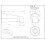 Westbrass E531-1F-50 5-1/4"""" standaard frontaansluiting kuipuitloop poedercoating wit 2
