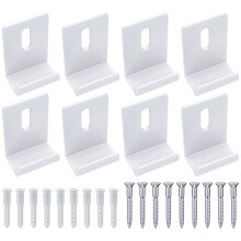 Metalen spiegelclips Breedkanaalspiegelhouderclips Zware spiegel voor frameloze spiegelclips Wandmontagehanger voor spiegeltegel Fotolijst Spiegeloph