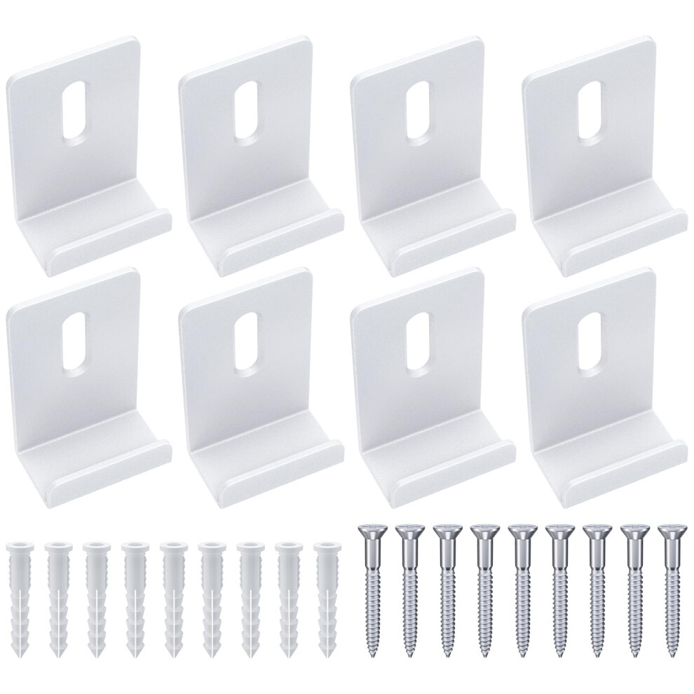 Metal Mirror Clips Wide Channel Mirror Holder Clips Heavy Mirror For Frameless Mirror Clips Wall Mounting Hanger For Mirror Tile Picture Frame Mirror 721410621561