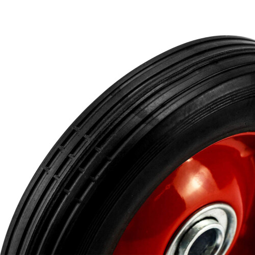 QWORK 2 Πακέτο 6" x 1.5", 5/8" Άξονας, Premium Ρουλεμάν Ρόδα, Ρόδα Χειρός, Ικανότητα έως 132 lbs 2