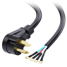 K   bel Cable Matters so 4 kol   kmi a 4 vodicmi, dl   ka 1,2 m, odoln    k   bel 6/8 AWG, 50 A (NEMA 14-50P na 4 vodice)