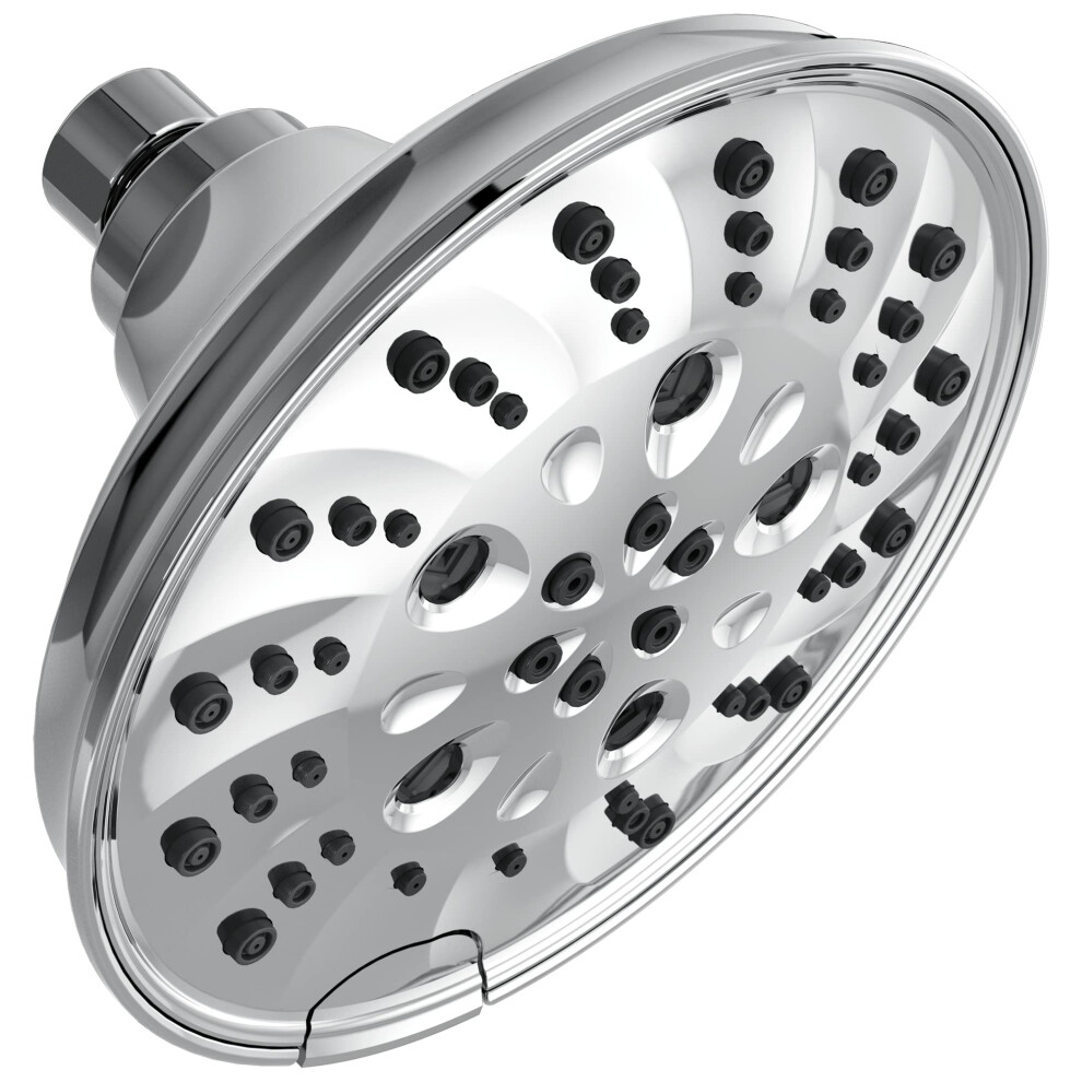 DELTA FAUCET 52669-PR Universal Showering Components Showerhead  Lumicoat Chrome-image-OPC-PGTFDX5-NEW