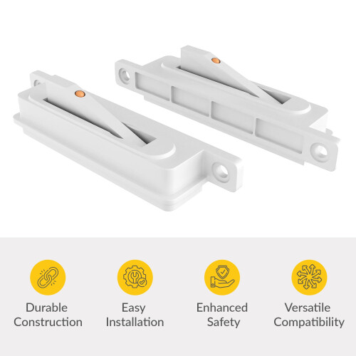 Brixwell Single Action Wood White Set with Limit Control Device Housing | Precision Mechanism for Efficient Performance | Durable Construction Moder 2