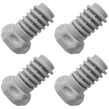 DC61-03128A Dryer Leveling Leg Feet Replaces 2692286 AP5324682 PS4206963 leveling legs Compatible for Samsung Dryer Legs - Pack of 4