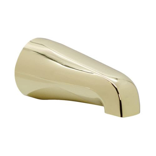 Westbrass E531-1F-01 5-1/4"""" standaard frontaansluiting kuipuitloop gepolijst messing