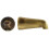 Westbrass E531-1F-06 5-1/4"""" standaard frontaansluiting kuipuitloop antiek messing 3